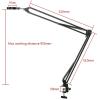 1pc Camera Tripod Table Stand Set Photography Adjustable Arm Stand for Digital Video Microscope Camera Boom Scissor Arm Stand Holder(51CM 40Ring) view 2