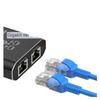 ACGTUY 1000Mbps Ethernet Splitter 1 to 2/3/4 RJ45 LAN Internet Splitter for TV Computer Router Switch Set-Top Box Digital TV(1 to 2 1000Mbps) view 3