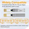 2Pcs 100G QSFP28 SR4 MPO Multi-Mode Transceiver Module, MM850nm OM4 100m DDM for Data Center Switch, Router, Firewall, Server etc. view 2