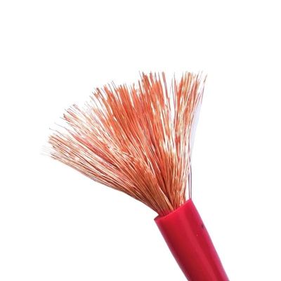 1/2/5m Single core PVC sheathed Flexible Wire RV0.3/0.5/0.75/1.0/1.5/2.5/4MM Electronic Wire 22 20 13 11 9 5 3AWG Signal Extension Cable(Rojo,22 AWG 5meters)
