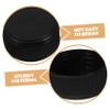 DirectNine Basics 4pcs Astronomical Telescope Accessories Eyepiece Shield Eyepiece Cover Telescope Accessory Teleconverter Eyepiece Caps Astronomical Eyepiece Dust Cap Optics Covers Plastic Black view 3
