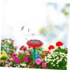 SHINEOFI Lotus Shaped Solar Powered Waterproof Speaker for Outdoor Use Portable Buddha Music Player Decorative Design for Gardens view 4