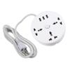 Multifunction Power Strip Panel 3 USB, Us Plug, 2.8m Cord view 1