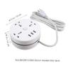 Multifunction Power Strip Panel 3 USB, Us Plug, 2.8m Cord view 2