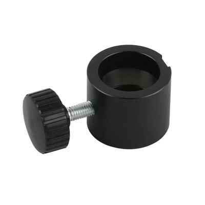 1pc 32mm 25mm Industry Stereo Microscope Limit Fix Position Ring Holder Metal Column Pillar Bar Adapter with Screw(Brown)