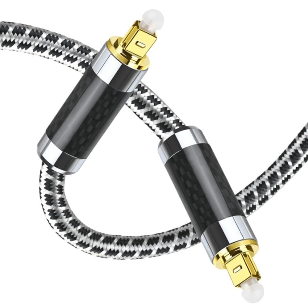 BOXUWFO Digital Optical Audio Cable Audio Cord for Sound Bar Game Console Hi/*gh FID/*elity Signal Transmission(150X2X1CM)