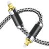 BOXUWFO Digital Optical Audio Cable Audio Cord for Sound Bar Game Console Hi/*gh FID/*elity Signal Transmission(150X2X1CM) view 3