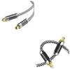 BOXUWFO Digital Optical Audio Cable Audio Cord for Sound Bar Game Console Hi/*gh FID/*elity Signal Transmission(150X2X1CM) view 4