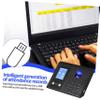 Gadpiparty Fingerprint Attendance Machine with Facial Recognition and USB Connectivity for Employee Time Tracking in Offices view 3