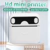 Yunseity Mini Sticker Printer, Wireless Inkless Sticker Maker Machine Pocket Printer with APP, Portable Thermal Printers Black and White Printing, for Notes, Journal, DIY view 3