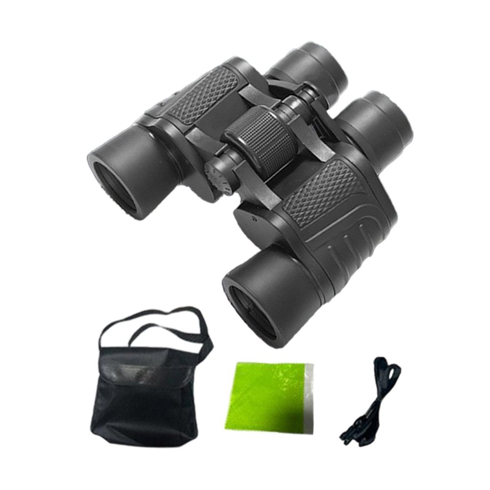 DirectNine Basics 8X Mini Binoculars Multifunction Telescope for Hiking Bird Watching Theater