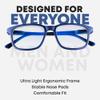 Prospek VELARI Blue Light Blocking Glasses - Clear Lens for Office & Meetings - Daytime Computer Gaming Eyewear 9am-6pm - Reduce Eye Strain Headaches - Professional Style for Men Women view 4