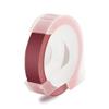 10 Packs 9mm 3D Embossing Label Tape - Compatible with Motex E101/E202, Dimo Labeller & Typewriter Models 12965/1540/1610/1880(Maroon) view 1