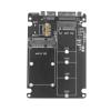 2 in 1 mSATA SSD NGFF to SATA 3.0 Converter 2.5" SSD Hard Drive Enclosure view 2