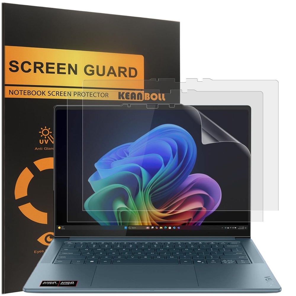 3 Pack Designed for 2025 New Lenovo Yoga Pro 7 & Yoga Pro 7i Aura Edition 14.5 Inch (14AKP10 14ASP10 14IAH10 /83KG 83LX 83KF) Laptop Screen Protector, Anti Glare and Anti Fingerprint (Matte) Shield