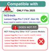 3 Pack Designed for 2025 New Lenovo Yoga Pro 7 & Yoga Pro 7i Aura Edition 14.5 Inch (14AKP10 14ASP10 14IAH10 /83KG 83LX 83KF) Laptop Screen Protector, Anti Glare and Anti Fingerprint (Matte) Shield view 2