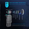 COCBTKQ Pocket Camera WiFi Body Cam, Mini Action Sports Cam Video Camcorder with Back Clip, 1.6-inch Colour DisplayFill-in Light32GB TF Card, for Traveling view 2