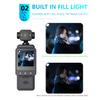 COCBTKQ Pocket Camera WiFi Body Cam, Mini Action Sports Cam Video Camcorder with Back Clip, 1.6-inch Colour DisplayFill-in Light32GB TF Card, for Traveling view 3