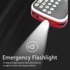 Rechargeable AM FM Radio, Portable Pocket Radio with 3.5mm Jack and Flashlight view 3