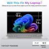 OMOTON Magnetic Laptop Privacy Screen 15.6 Inch 16:9, Anti-Spy Filter, Matte Anti Glare Blue Light Protector, Easy Install & Remove view 2
