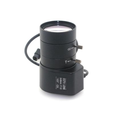 1.3MP 1/3" 6-60mm Lens F1.6 CS Mount DC Auto Iris Varifocal IR CCTV Industrial Lens for HD AHD Box Body Camera