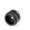 Microscope Kit Adjustable Aperture 1-12mm Iris Diaphragm CS to C Mount Camera Lens Module DIY Adapter Ring Coaxial Optical Lens Condenser Photo Microscope Lens Adapters view 1