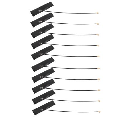 Gonetre 10PCS NZ4GFPC010 868M 915M 2G 3G LTE 4G NBIOT Antenna 5dBi FPC Internal Omnidirectional High Gain Antenna for Signal Stabilization and Gain in IoT Devices RG1.13 Wire IPEX