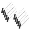 Gonetre 10PCS NZ4GFPC010 868M 915M 2G 3G LTE 4G NBIOT Antenna 5dBi FPC Internal Omnidirectional High Gain Antenna for Signal Stabilization and Gain in IoT Devices RG1.13 Wire IPEX view 2