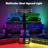 Ehaho 2.1CH Stereo UTV Sound Bar (Subwoofer) and Speakers, 26 Inch Bluetooth ATV Soundbar with RGB Lights, Waterproof Golf Cart Sound Bar, Marine Sound bar Compatible with SXS Polaris RZR Can-Am view 3