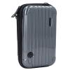 Pilipane Hard Carrying Case for X4 PC Nylon Shockproof Portable Action Camera Travel Box Storage Bag with Wrist and Shoulder Strap (Gray) view 2