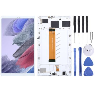 MPXPOTTHW Cell Phone Replacement for Galaxy Tab A7 Lite SM-T220 WiFi Edition LCD Screen Digitizer Full Assembly with Frame Spare Parts