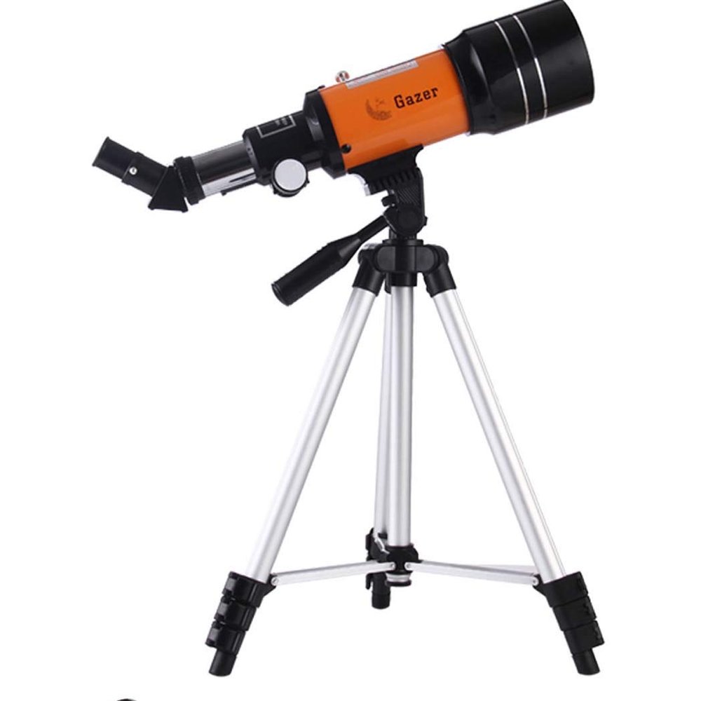 Refractor Telescope with Finder Scope, Portable Telescope for for Bird Watching Camping Hunting Wildlife Traveling, Up t