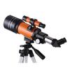 Refractor Telescope with Finder Scope, Portable Telescope for for Bird Watching Camping Hunting Wildlife Traveling, Up t view 2