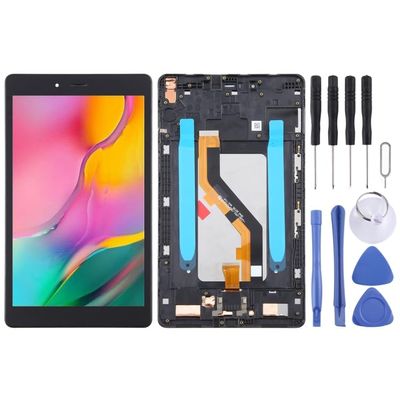 MPXPOTTHW Cell Phone Replacement for Galaxy Tab A 8.0 2019 SM-T295 LTE Edition LCD Screen Digitizer Full Assembly with Frame Spare Parts