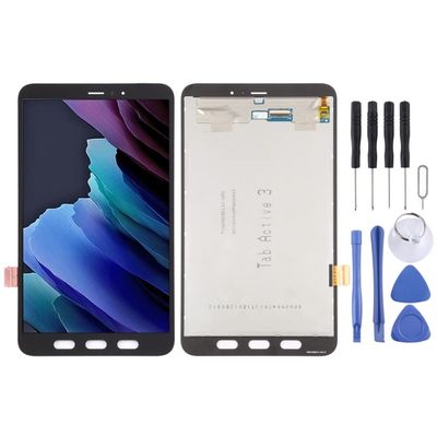 MPXPOTTHW Cell Phone Replacement LCD Screen for Galaxy Tab Active3 SM-T575/577 (LTE Version) with Digitizer Full Assembly (Black) Spare Parts