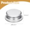 MECCANIXITY Vinyl Record Weight Stabilizer,172g/6oz Aluminum Record Clamp Weight Disc Stabilizer 2.7"x1" Turntable Vibration Damper Reducer for LP Players,Silver view 2