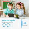 AILIHEN Kids Headphones Bulk 20-Pack for School Classroom K-12, On-Ear Wired Headsets with Microphone & 85dB Volume Limited & Sharing, 3.5mm Jack for Chromebook, Computer, Laptop (Multicolor) view 3