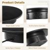 LUMINFLY Motorized Rotating Turntable, Adjustable Speed & Angle, Black Suede with 5 Backgrounds, 7.9 view 2