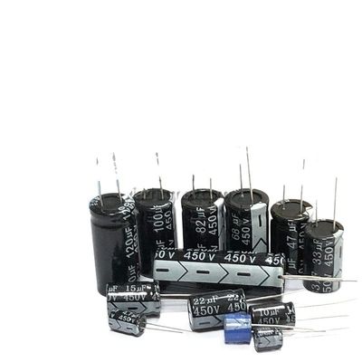 450V 2.2uf 3.3uf 4.7uf 6.8uf 10uf 15uf 22uf 33uf 47uf 68uf 82uf 100uf 220uf Aluminum Electrolytic Capacitor 100v 200v 250v 400v(250v33uf10x20 10pcs)