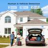 [4K+360 View] Hiseeu 4K PoE Security Camera System, 6Pcs 8MP PoE PTZ Wired Camera Outdoor, Human Vehicle Detect, 2-Way Audio, Color Night Vision, 16CH Expandable, 2TB HDD for 24/7 Home Surveillance view 4