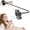 VOLTIFYMAX Gooseneck Kindle Holder with Remote Page Turner for Reading in Bed,Tablet Mount Holder for Desk,Flexible Long Arm for Tablets iPhones Kindle Accessories view 1
