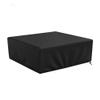 RPET Cover Turntable Dust Cover 18Vinyl Record Player Protector Waterproof Scratch-Resistant Stretch Dust Case Protective Cover,Suitable for Most Mainstream Record Player Models,Black view 1