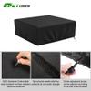 RPET Cover Turntable Dust Cover 18Vinyl Record Player Protector Waterproof Scratch-Resistant Stretch Dust Case Protective Cover,Suitable for Most Mainstream Record Player Models,Black view 3
