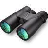 12x42 HD Binoculars for Adults  Waterproof, Lightweight, Clear Low Light Vision  with BAK4 Prism & FMC Lens for Bird Watching, Travel, Concerts & Outdoor Sports (Black) view 1