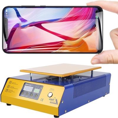YXKJZHF Mobile Phone LCD Screen Separator Machine, Max 14 inches, Built-in Vacuum Pump, Glass Touch Screen Refurbished Repair