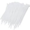 100Pcs Cable Zip Ties 80 x 2.5mm / 3 x 0.1 Inch Self-Locking Nylon Tie,18LBS Tensile Strength,Wraps Cord Management,Plastic Micro Small Wire Ties for Home,Garden,Workshop,White/Clear 8 x 0.25cm view 1