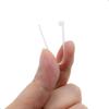 100Pcs Cable Zip Ties 80 x 2.5mm / 3 x 0.1 Inch Self-Locking Nylon Tie,18LBS Tensile Strength,Wraps Cord Management,Plastic Micro Small Wire Ties for Home,Garden,Workshop,White/Clear 8 x 0.25cm view 4