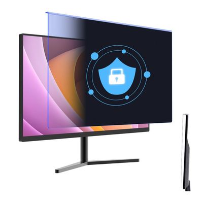 23 Inch Computer Privacy Screen for 16:9 Computer Monitor, Removable Monitor Protector Anti-Glare Security Dust-Free Shield, Hanging Type,23 inches (524 * 306mm)