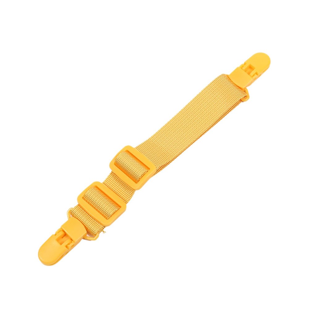 2PCS Backpack Chest Strap Add on, Elastic Backpack Sternum Strap, Heavy Duty Adjustable Chest Belt (Yellow)