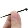 100Pcs Cable Zip Ties 60mm x 2.5mm / 2.4 x 0.1 Inch Self-Locking Nylon Tie,18LBS Tensile Strength,Wraps Cord Management,Plastic Thin Mini Wire Ties for Home,Office,Garden,Workshop,Black 6cm x 0.25cm view 3